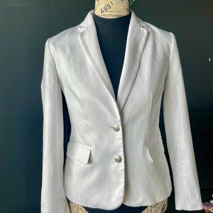 BANANA REPUBLIC WHITE BLAZER